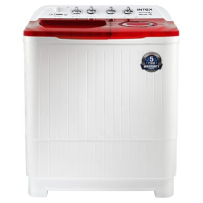 Intex 7.5 kg Semi Automatic Top Load Washing Machine (WMSA75AR)
