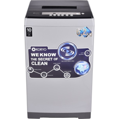 Koryo 6.2 kg Fully Automatic Top Load Washing Machine (KWM6218TL)