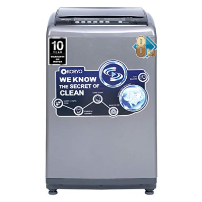 Koryo 8 kg Fully Automatic Top Load Washing Machine (WM8018TL)