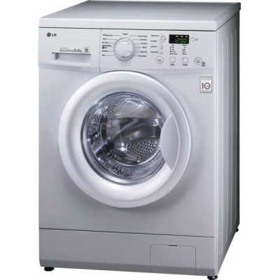 LG 5.5 kg Fully Automatic Front Load Washing Machine (F80E3MDL2)