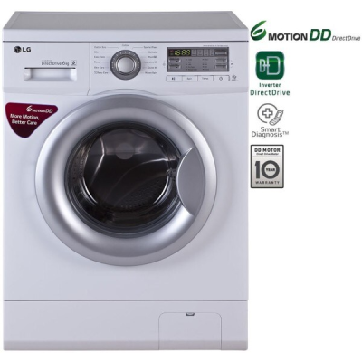 LG 6 kg Fully Automatic Front Load Washing Machine (FH0B8NDL21)