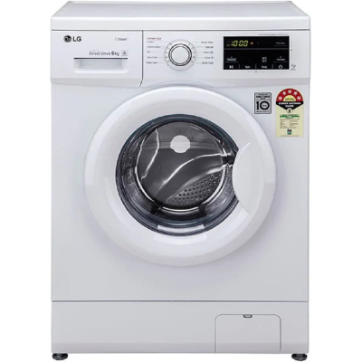 LG 6 kg Fully Automatic Front Load Washing Machine (FHM1006SDW)