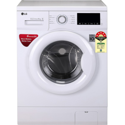 LG 6 kg Fully Automatic Front Load Washing Machine (FHM1006ZDW)