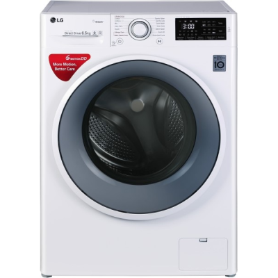 LG 6.5 kg Fully Automatic Front Load Washing Machine (FHT1065SNW)