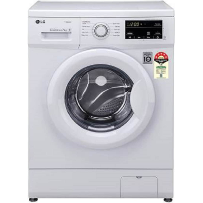 LG 7 kg Fully Automatic Front Load Washing Machine (FHM1207SDW)