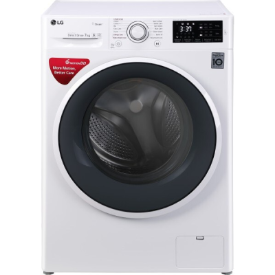 LG 7 kg Fully Automatic Front Load Washing Machine (FHT1007SNW)
