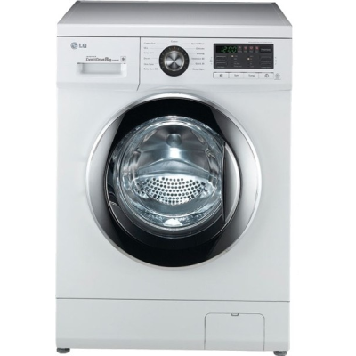 LG 8 kg Fully Automatic Front Load Washing Machine (F1496TDP23)