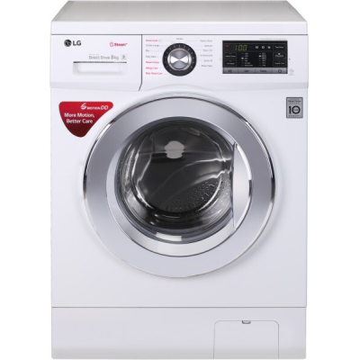 LG 8 kg Fully Automatic Front Load Washing Machine (FH4G6TDYL22)