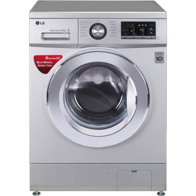 LG 8 kg Fully Automatic Front Load Washing Machine (FHM1208ZDL.ALSQEIL)