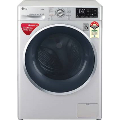 LG 8 kg Fully Automatic Front Load Washing Machine (FHT1408ANL)