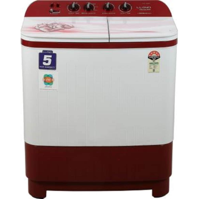Lloyd 8 kg Semi Automatic Top Load Washing Machine (LWMS80RE1)