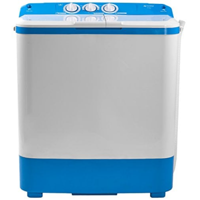 Micromax 6.5 kg Semi Automatic Top Load Washing Machine (MWMSA6510VRS1BL)