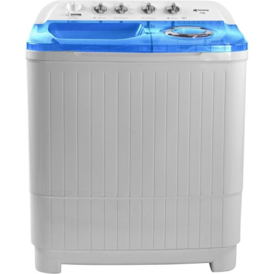 Micromax 7.5 kg Semi Automatic Top Load Washing Machine (MWMSA754TDRS1BL)