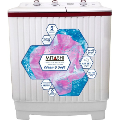 Mitashi 6.2 kg Semi Automatic Top Load Washing Machine (MISAWM62V25 AJD)