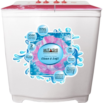 Mitashi 7.5 kg Semi Automatic Top Load Washing Machine (MISAWM75V12)