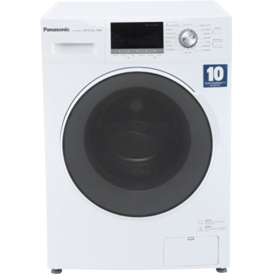 Panasonic 8/5 Kg Fully Automatic Front Load Washing Machine (NA-S085M2 W01)