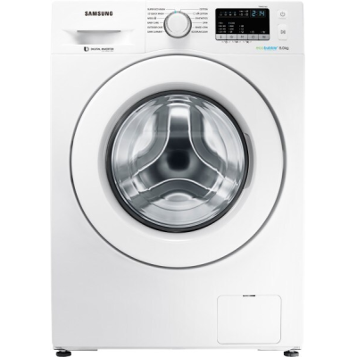 Samsung 8 kg Fully Automatic Front Load Washing Machine (WW80J4243MW)