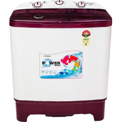 Sansui 6.5 kg Semi Automatic Top Load Washing Machine (SISA65A5R)