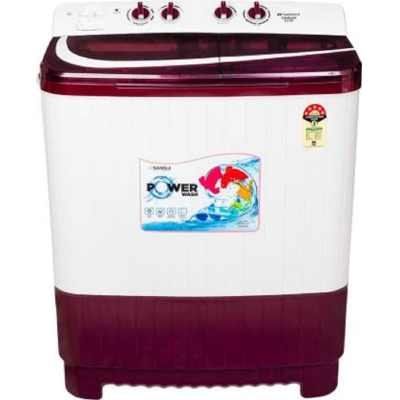 Sansui 8.5 kg Semi Automatic Top Load Washing Machine (SISA85A5R)