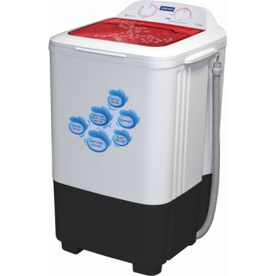 Vestar 7 kg Semi Automatic Top Load Washer Only Washing Machine (VWMS70MTGBG)