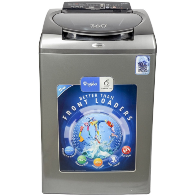 Whirlpool 8 kg Fully Automatic Top Load Washing Machine (BLOOM WASH 360 WORLD SERIES 80H)
